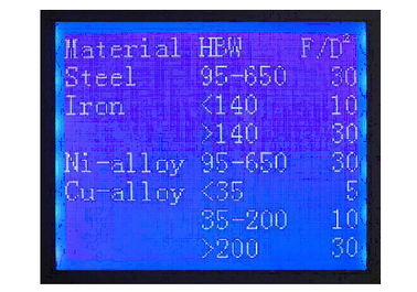 ASTM E-10 ISO6506 디지털 전기 BRINELL 경도 검사자 HBE-3000