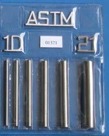 ASME E1025 ASTM E747 철사 Penetrameter 경도계 이미지 질 지시자 IQI