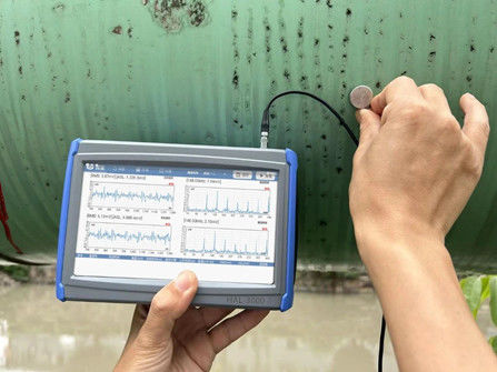 FFT Spectrum Analysisdual-Channel Synchronous Acquisition Acoustic Emission Valve Leakage Detector