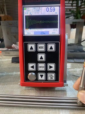 스캔 B 스캔 0.001mm htigh 해상도 침투 코팅 초음파 두께 측정기