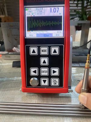 스캔 B 스캔 0.001mm htigh 해상도 침투 코팅 초음파 두께 측정기