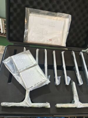 PT DYE 침투 탐상 검사 교육 및 시험 표준 시험편 블록 키트