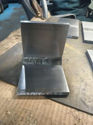 PT DYE 침투 탐상 검사 교육 및 시험 표준 시험편 블록 키트