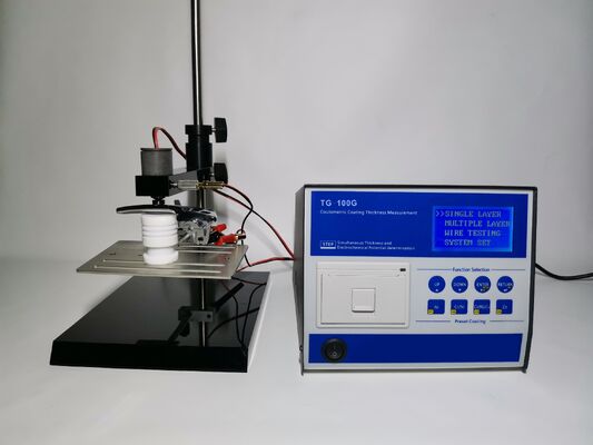HUATEC TG-100G 전해(쿨롱) 두께 게이지 쿨롱식 두께 테스터 내장 프린터